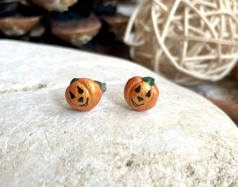 Őszi tök fülbevaló-többféle