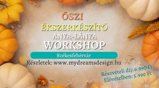 Őszi fülbevaló készítő workshop - SZÉKESFEHÉRVÁR